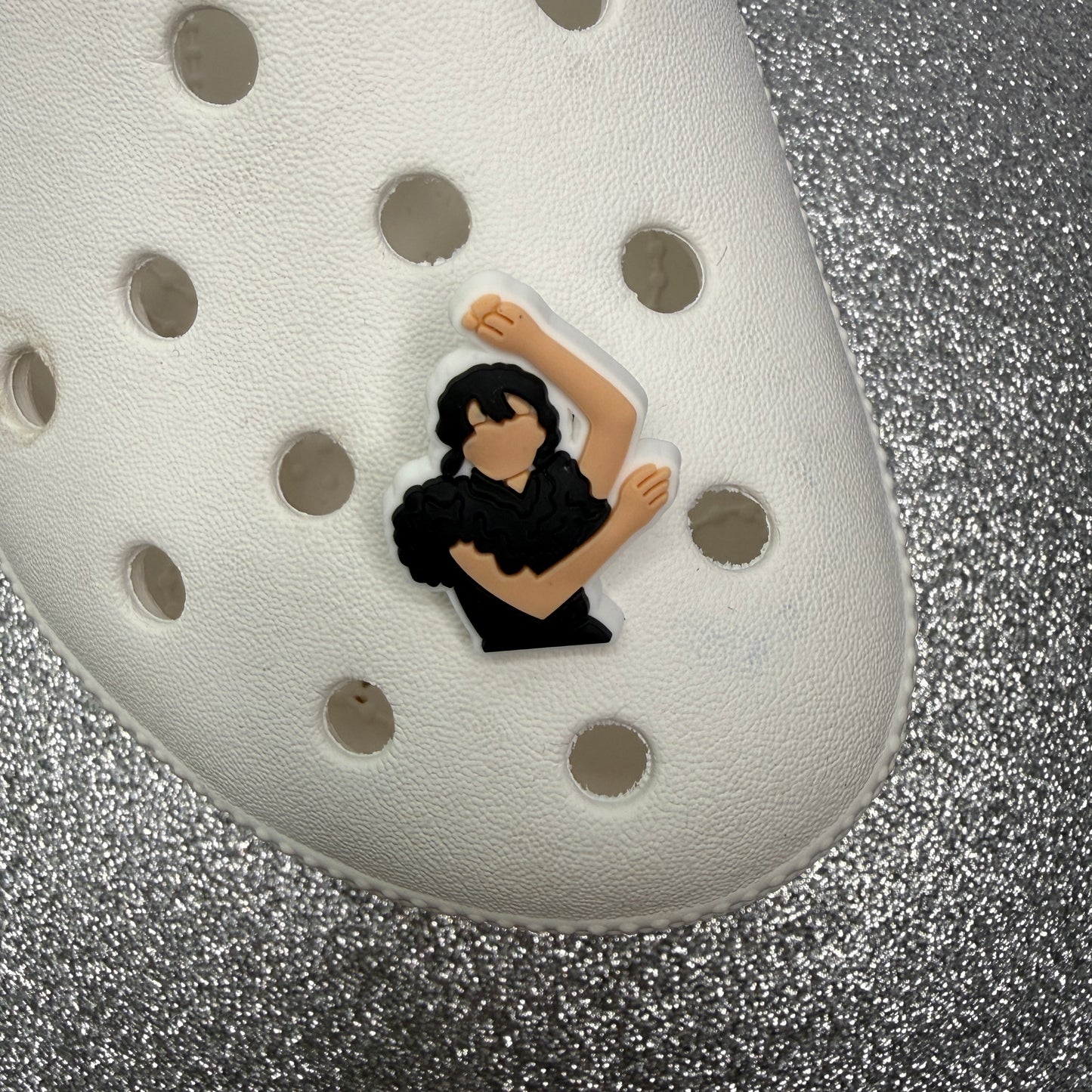 Wednesday TV shoe charm collection