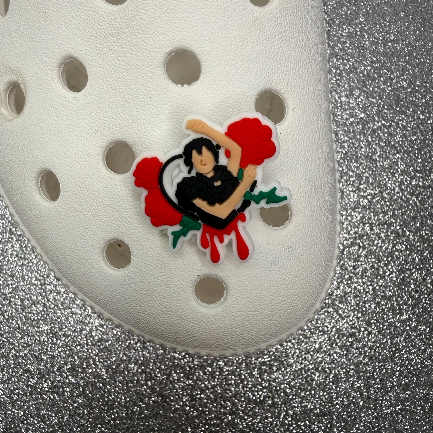 Wednesday TV shoe charm collection