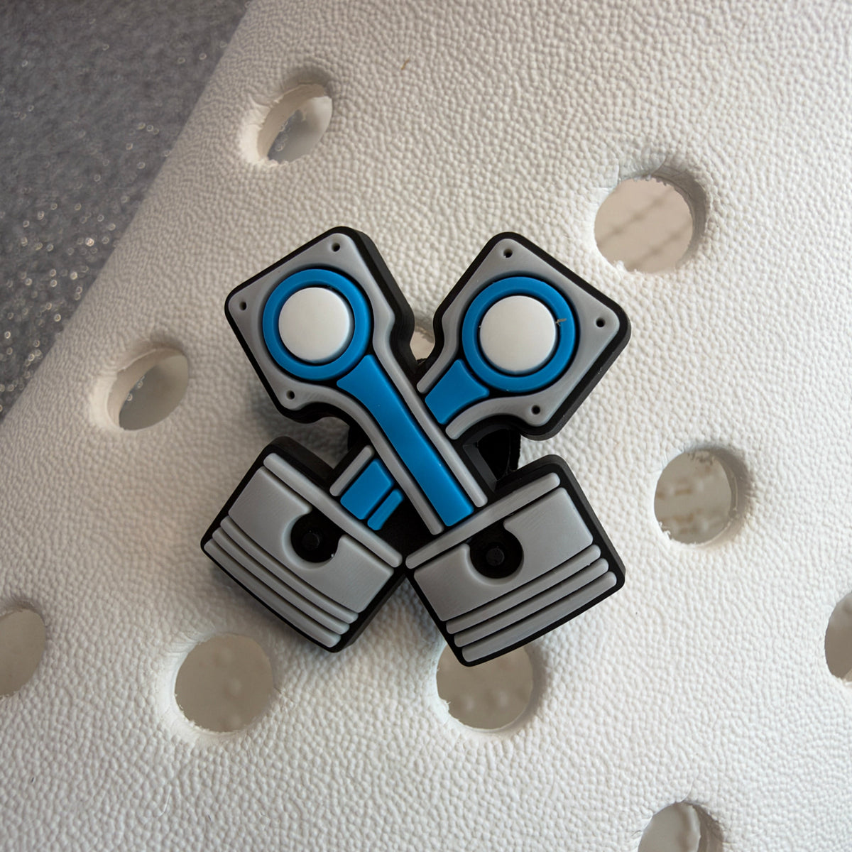 Mechanic car shoe charm collection