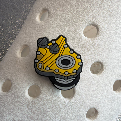 Mechanic car shoe charm collection
