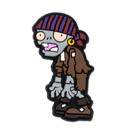 Plants vs zombies shoe charms