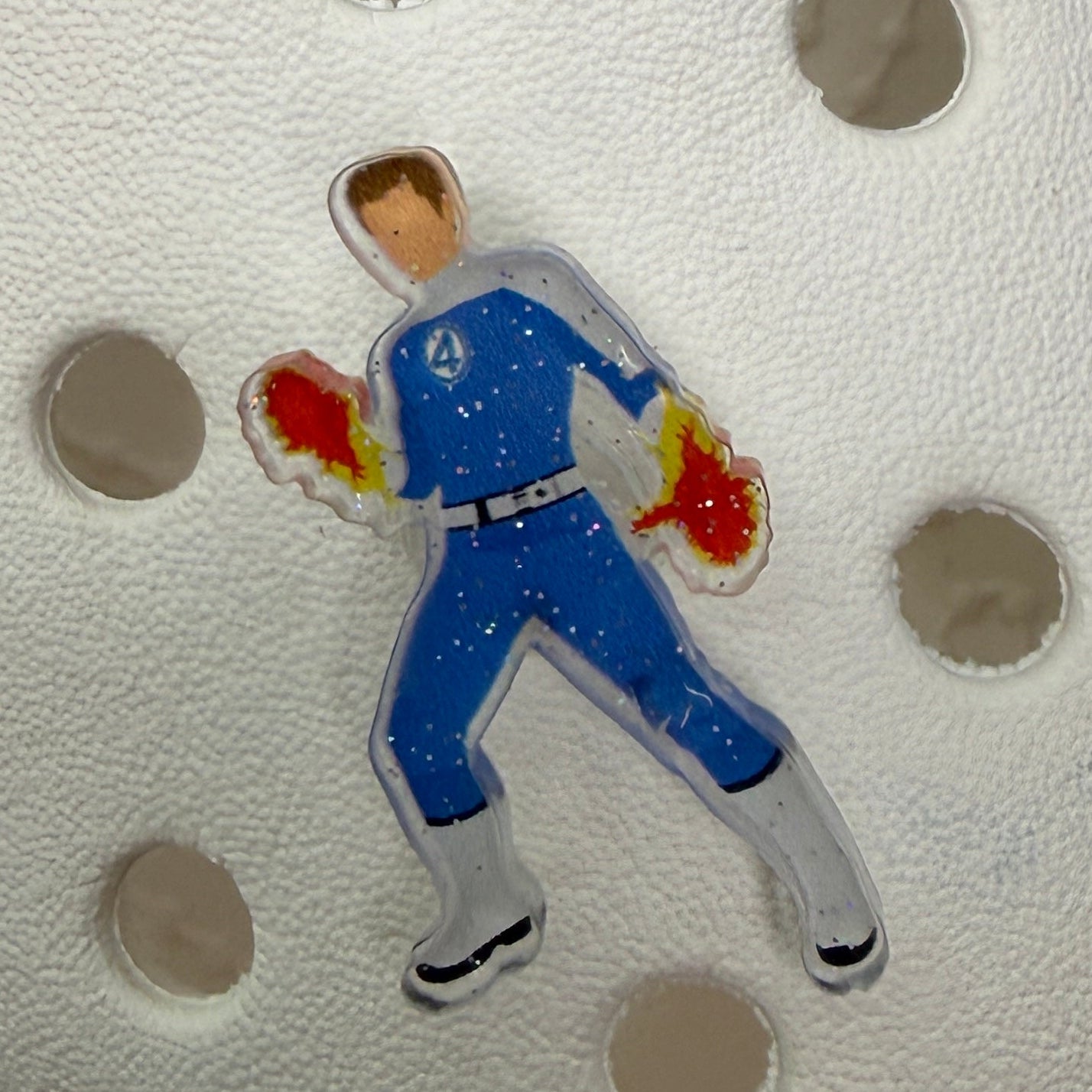 Superhero four- RESIN shoe charm collection