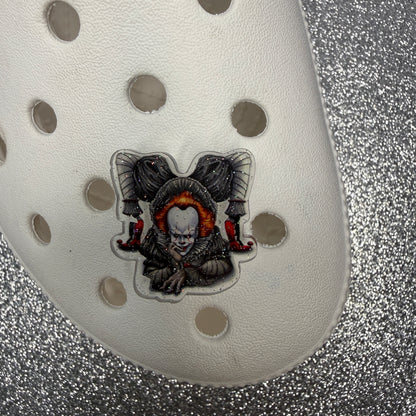 Ghost face / Horror Character RESIN Sparkle shoe charm collection