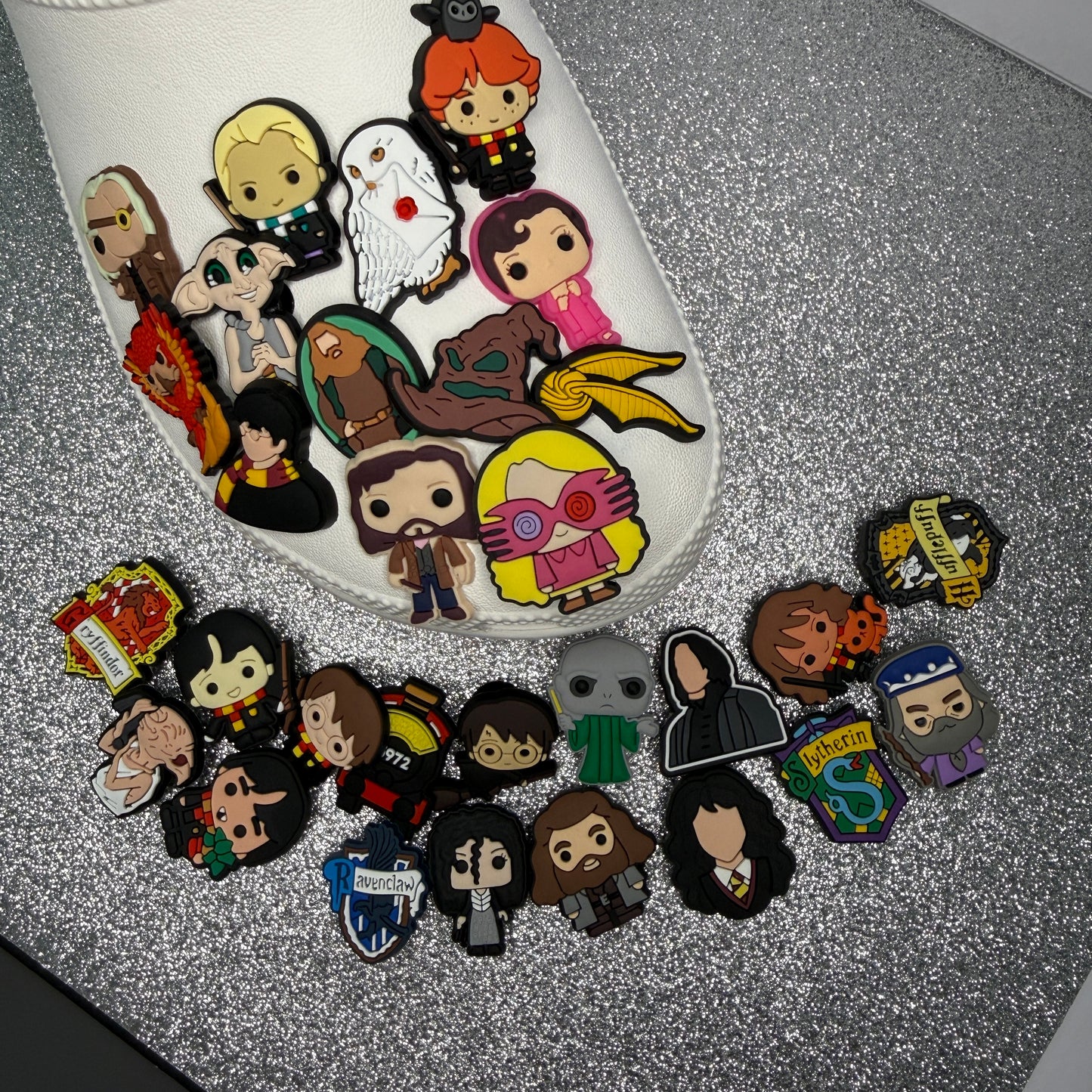 Wizard shoe charm collection