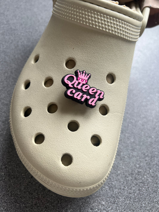 Kpop (G)I-DLE queencard shoe charm