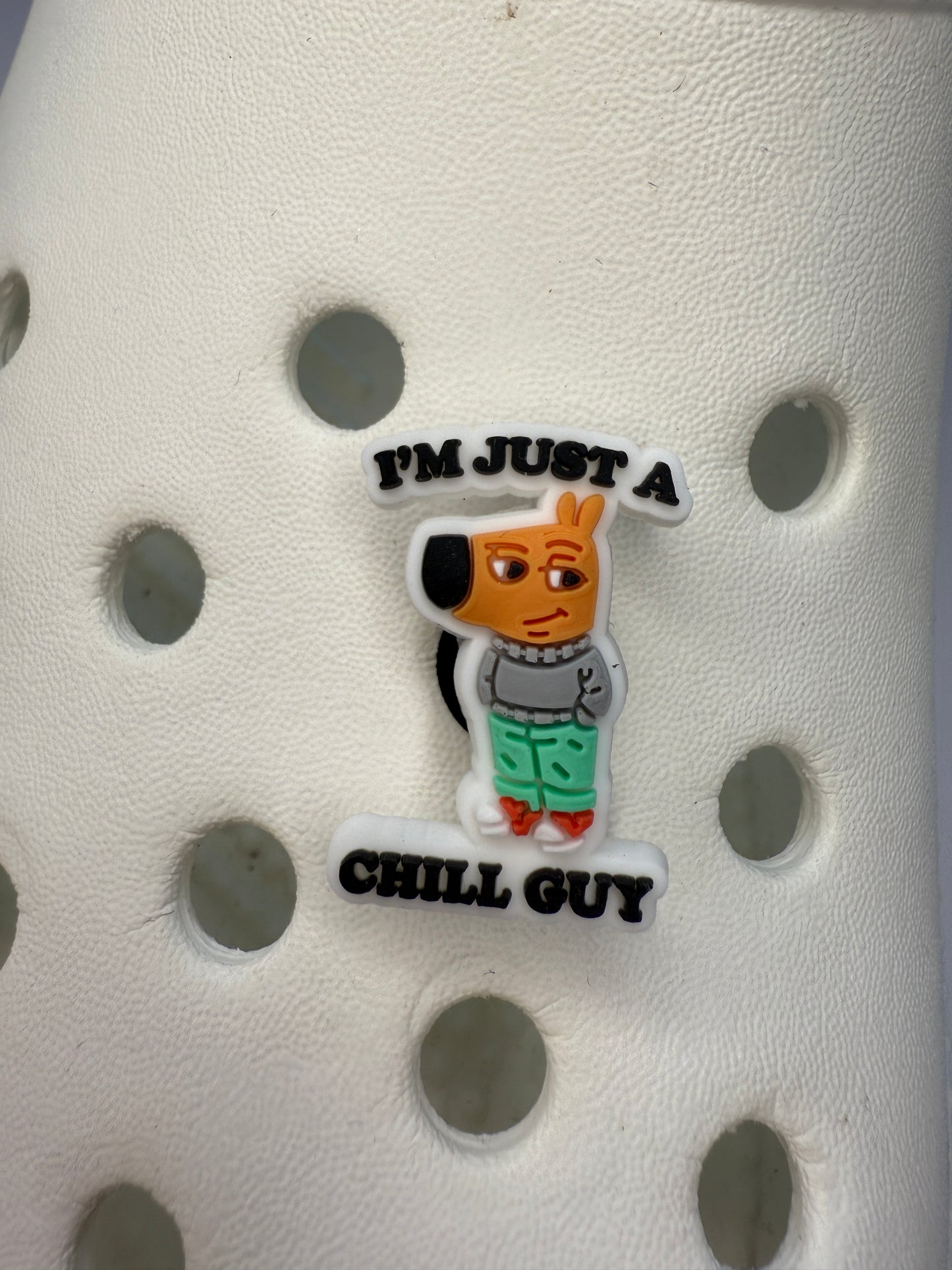 Just a chill guy / just a chill girl shoe charm collection