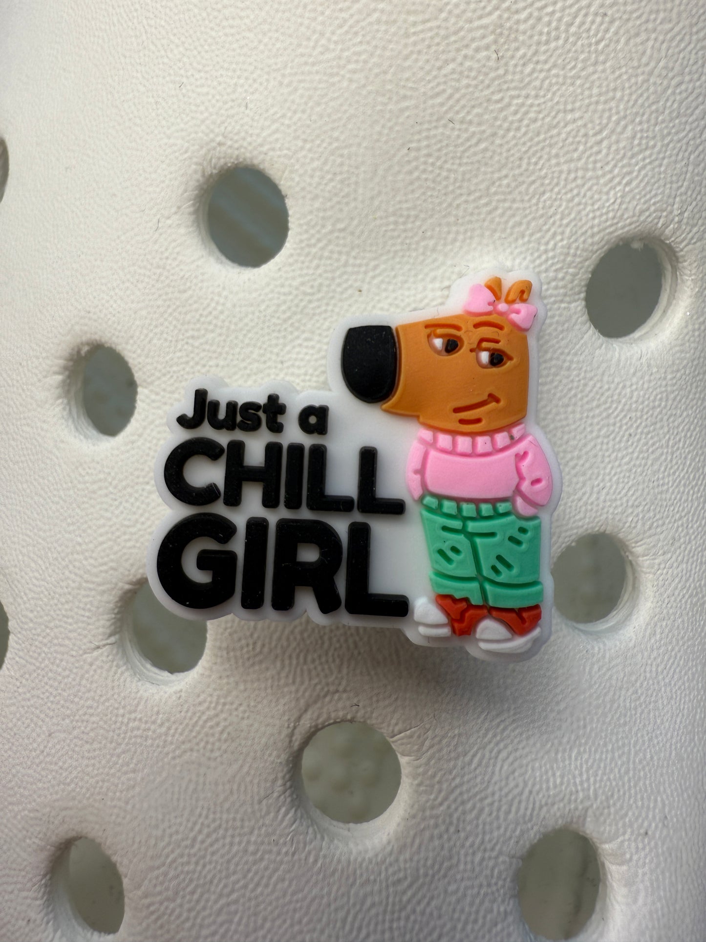 Just a chill guy / just a chill girl shoe charm collection
