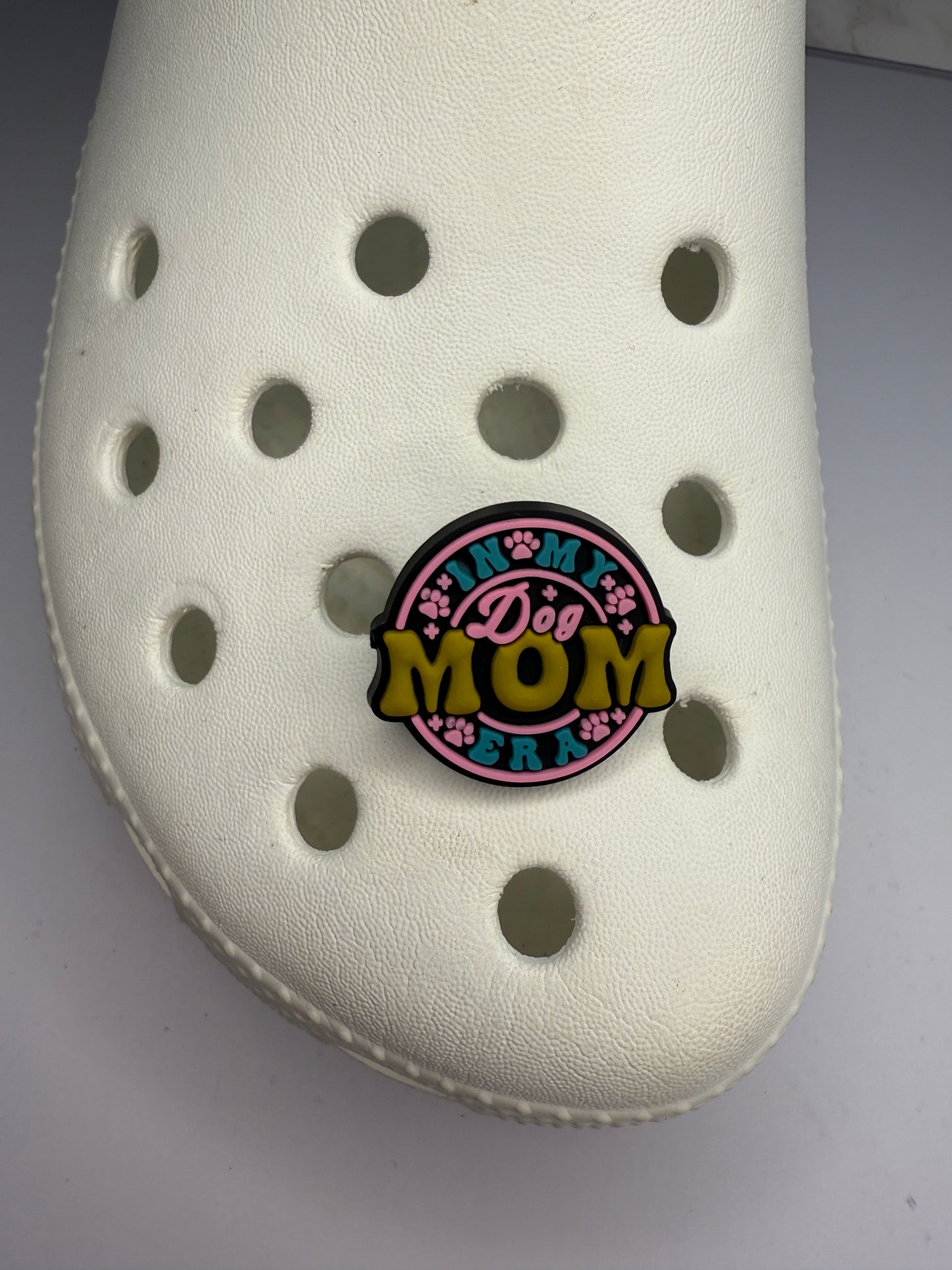 In my dog mom era shoe charm