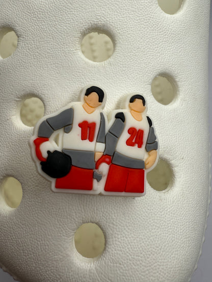 Teen wolf shoe charm collection