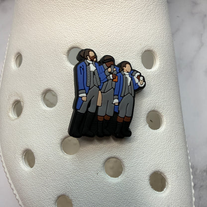 Hamilton musical shoe charm bundle - schuyler sisters