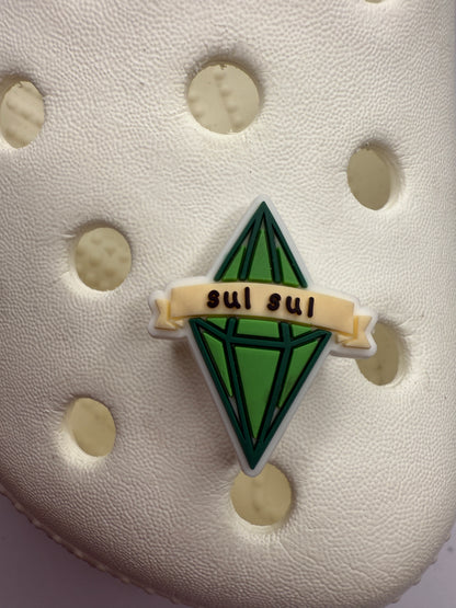 Sims shoe charm collection - gaming 'Sul sul'