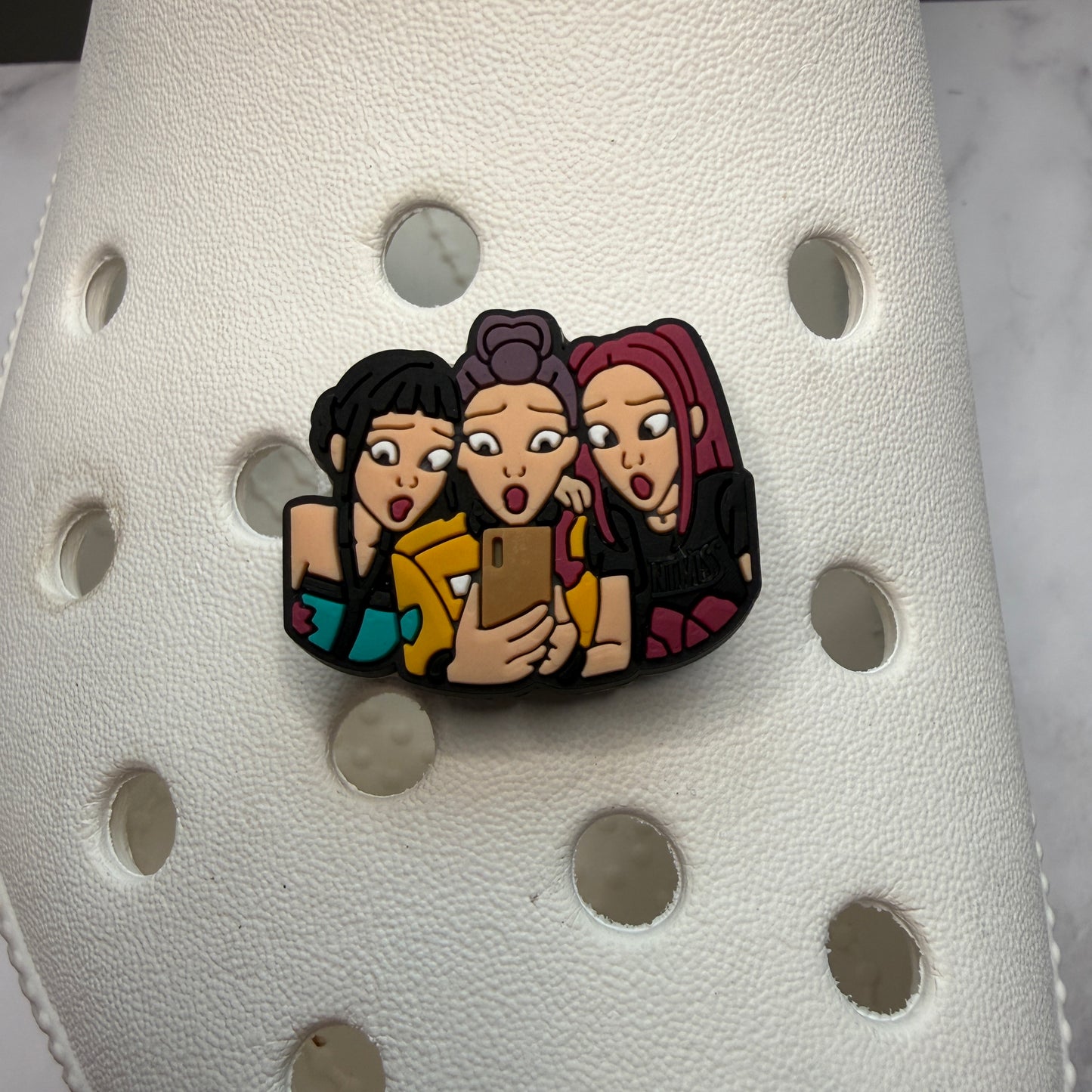 Resin&Plastic Kpop demon hunters shoe charm collection huntrx/saja boys