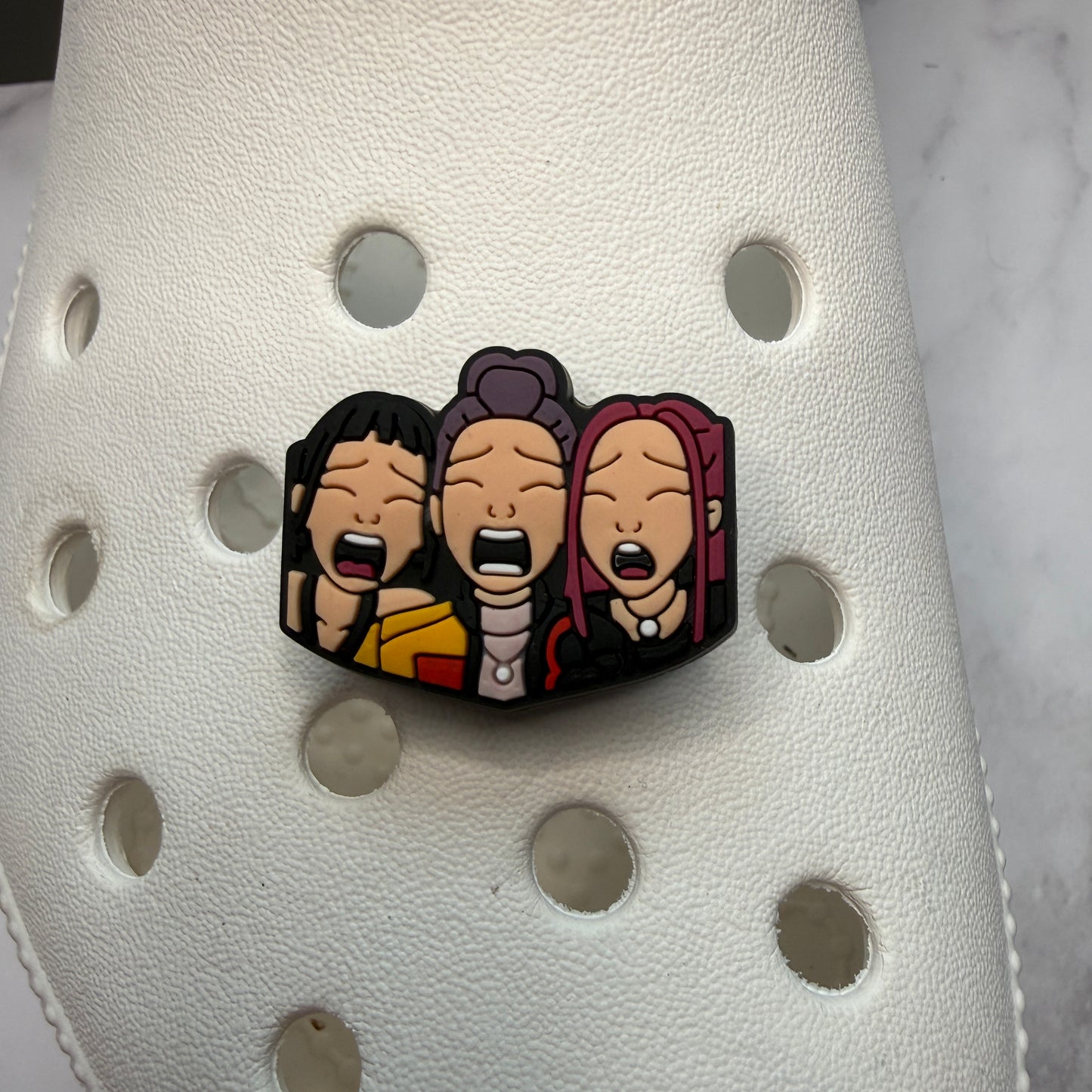 Resin&Plastic Kpop demon hunters shoe charm collection huntrx/saja boys