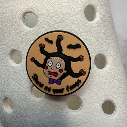 Mona the vampire 90's shoe charm collection