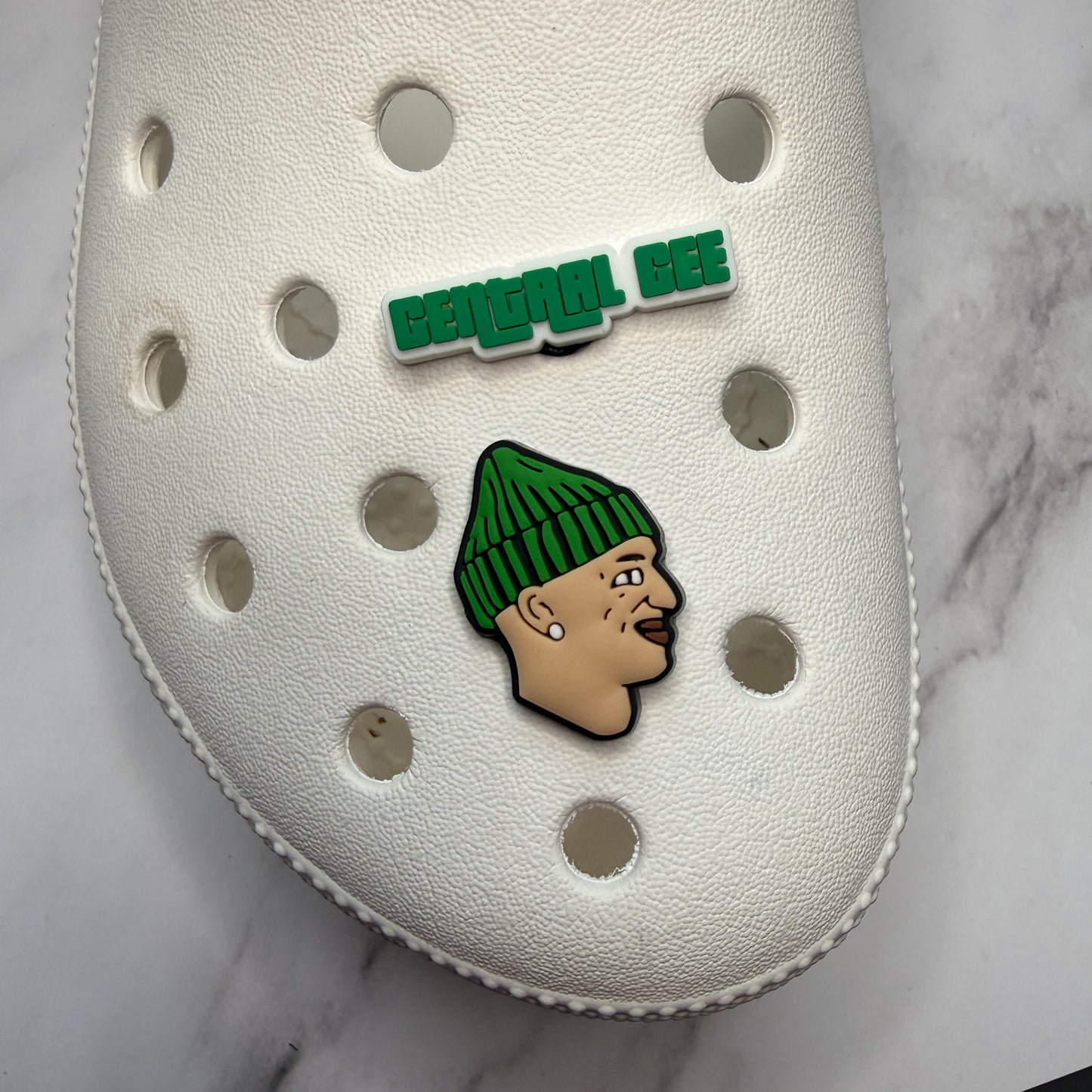 Central Cee rapper shoe charm collection