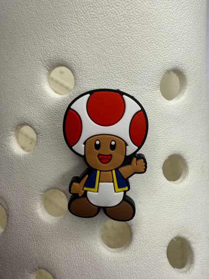 Plumber game shoe charm collection