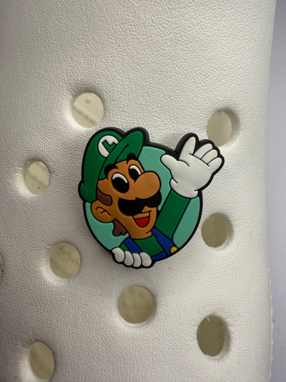 Plumber game shoe charm collection