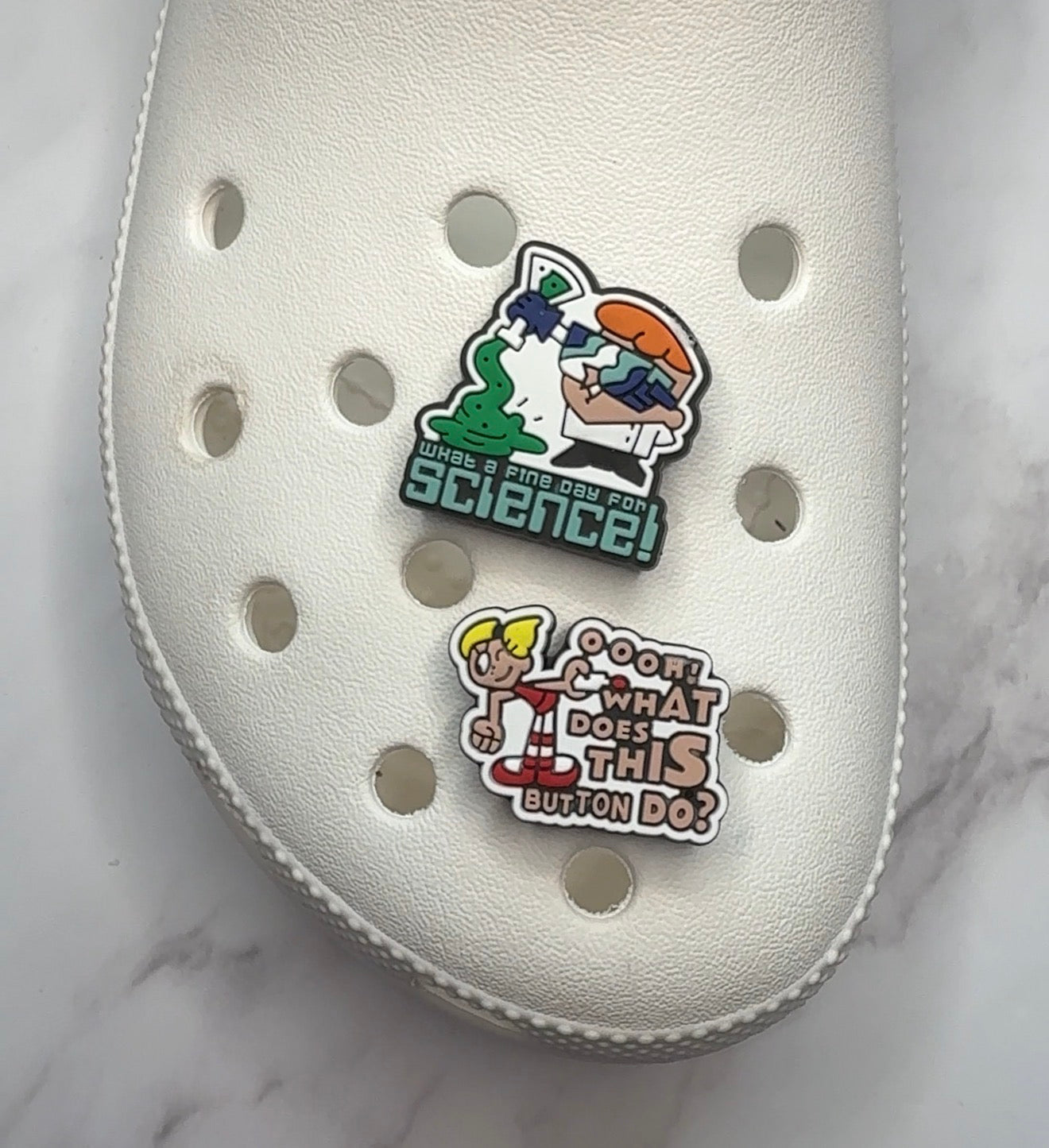 Dexters Laboratory cbbc shoe charm collection