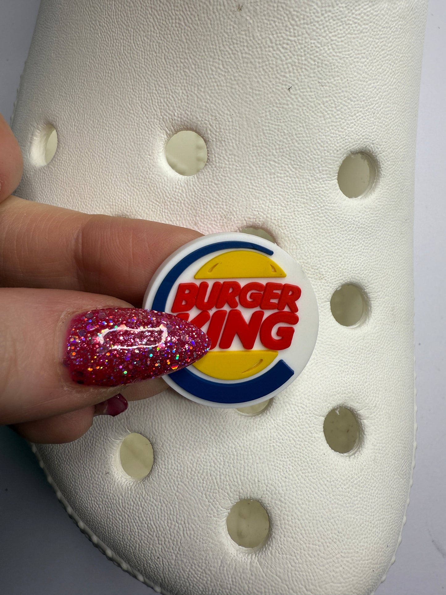 Food/Takeaway places in shoe charms -