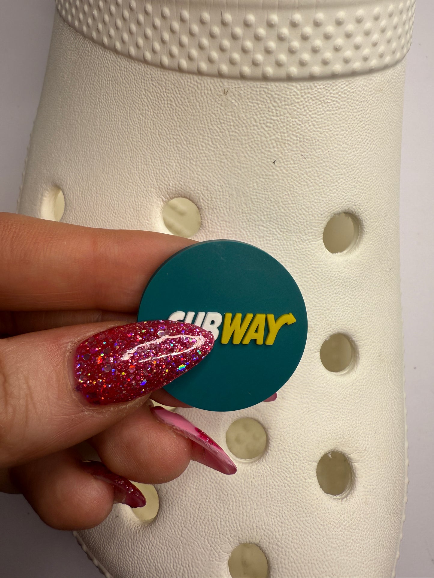 Food/Takeaway places in shoe charms -