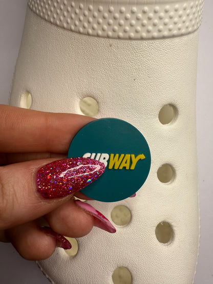 Food/Takeaway places in shoe charms -