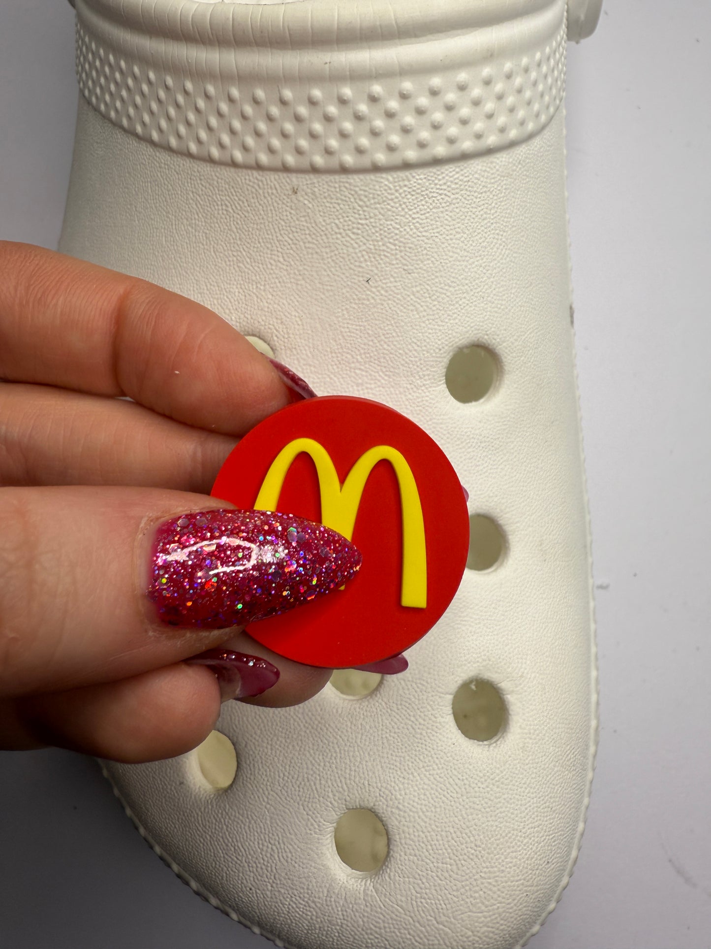 Food/Takeaway places in shoe charms -