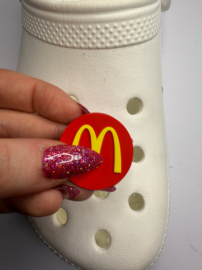 Food/Takeaway places in shoe charms -