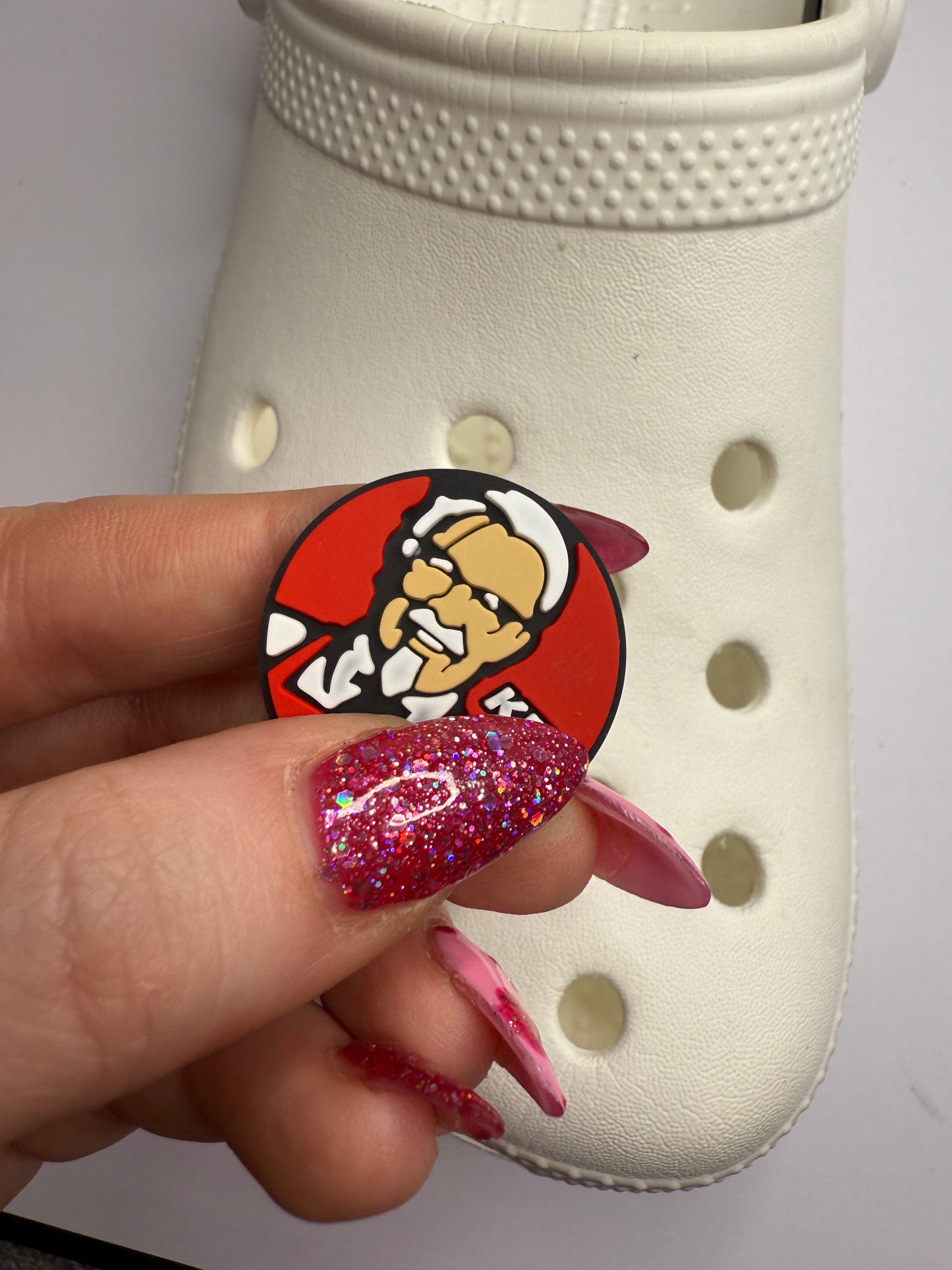Food/Takeaway places in shoe charms -