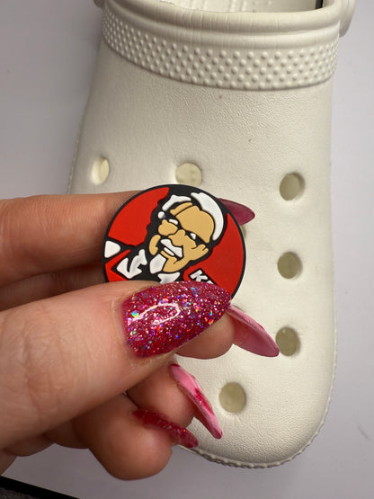 Food/Takeaway places in shoe charms -