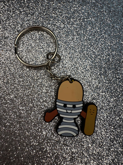 Large and small KEYRINGS - teddy collection custom/handmade