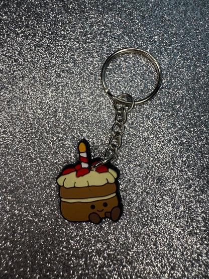Large and small KEYRINGS - teddy collection custom/handmade