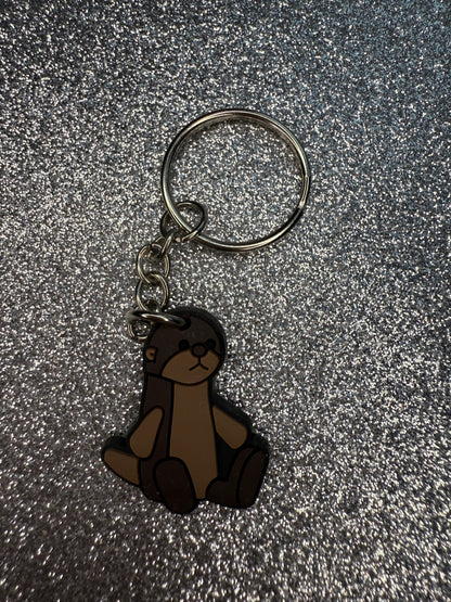 Large and small KEYRINGS - teddy collection custom/handmade