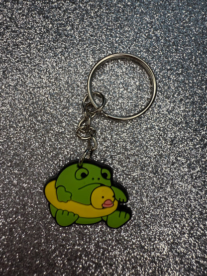 Large and small KEYRINGS - teddy collection custom/handmade