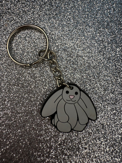 Large and small KEYRINGS - teddy collection custom/handmade