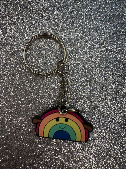 Large and small KEYRINGS - teddy collection custom/handmade