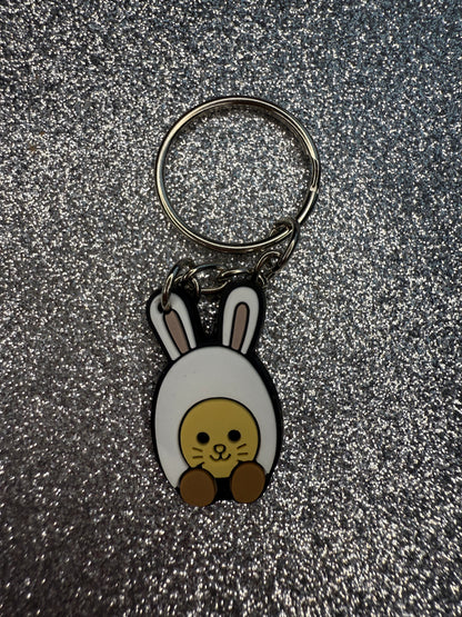 Large and small KEYRINGS - teddy collection custom/handmade
