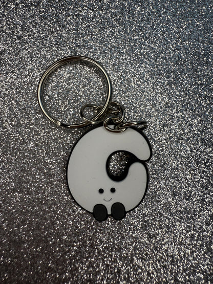 Large and small KEYRINGS - teddy collection custom/handmade