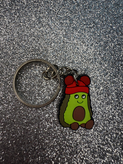 Large and small KEYRINGS - teddy collection custom/handmade
