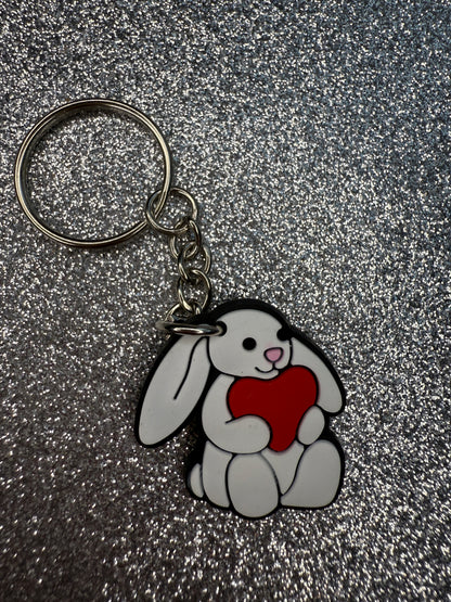 Large and small KEYRINGS - teddy collection custom/handmade