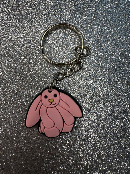 Large and small KEYRINGS - teddy collection custom/handmade