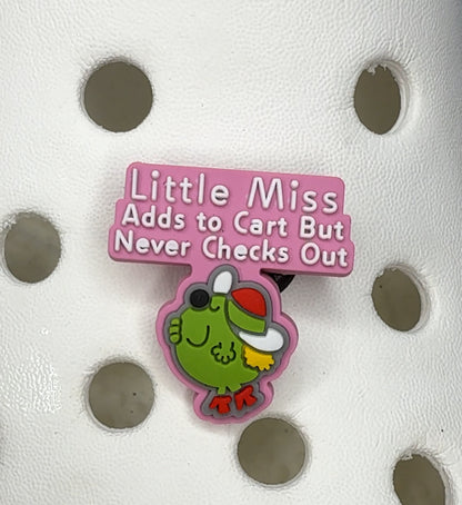 Lil miss shoe charm collection