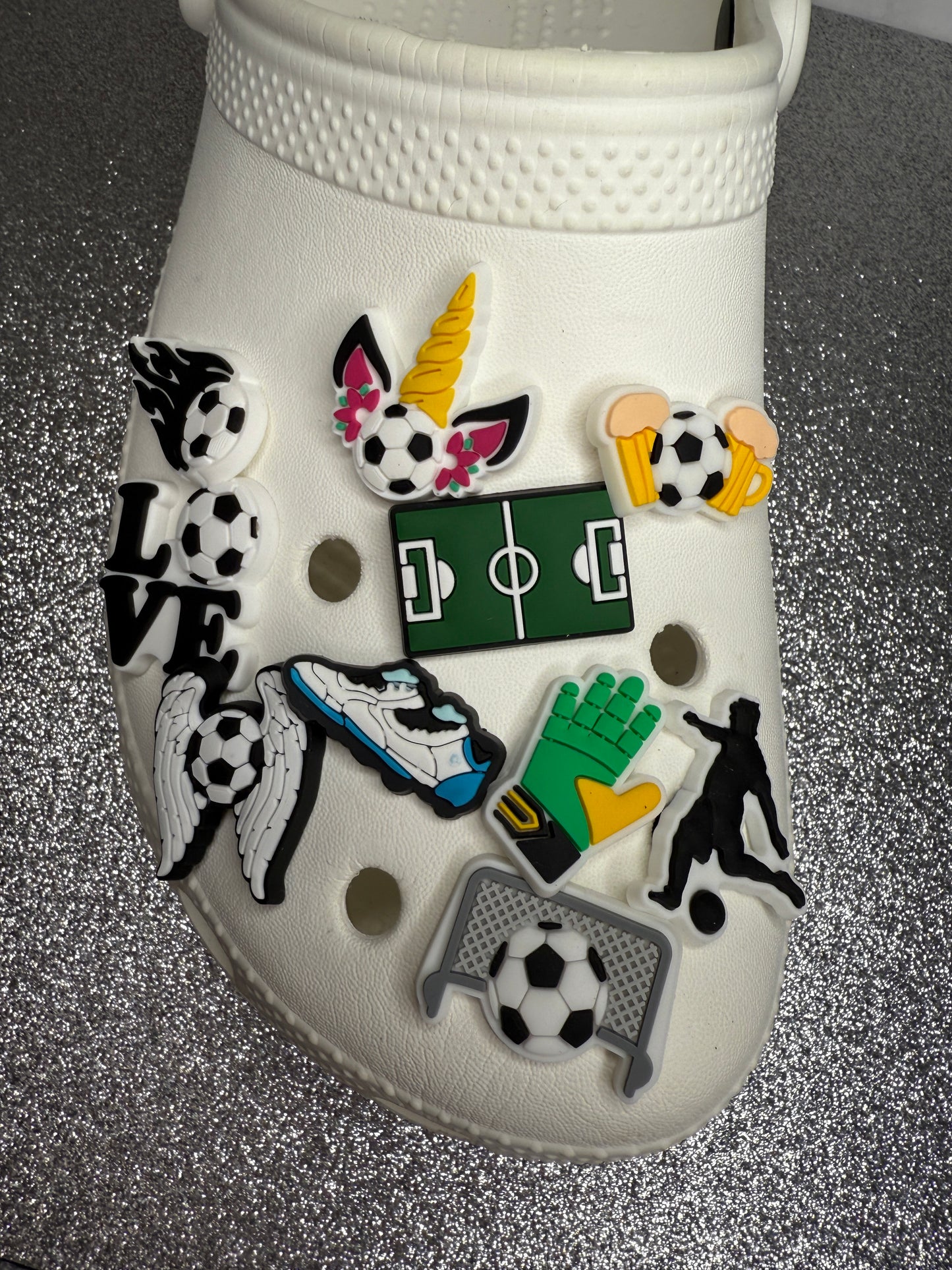 Football general shoe charm collection