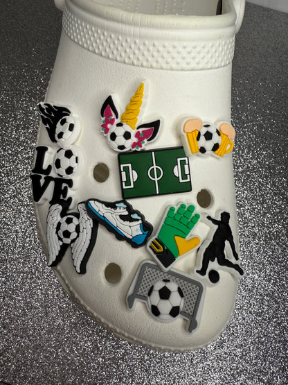 Football general shoe charm collection