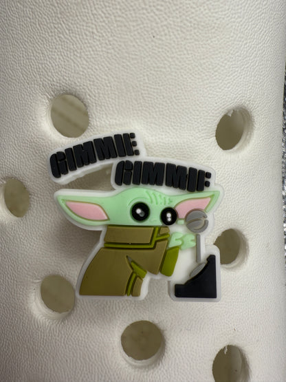 Baby alien shoe charm collection