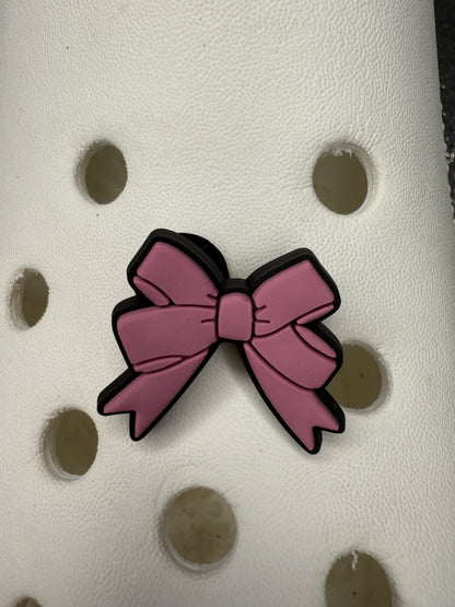 Bow shoe charm collection