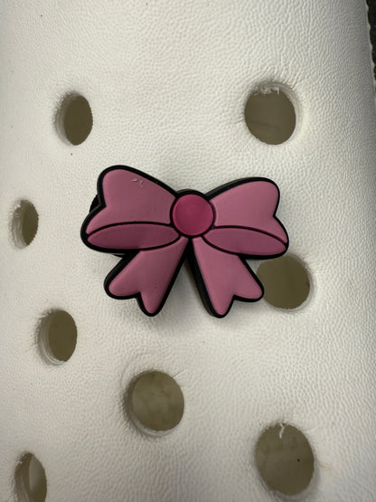 Bow shoe charm collection