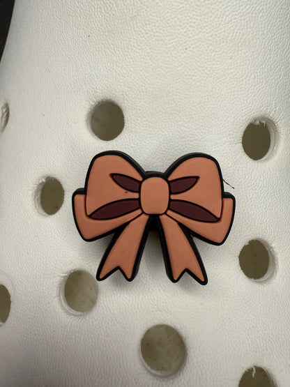 Bow shoe charm collection