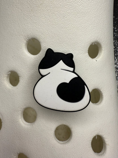 Cats and paw print shoe charm collection