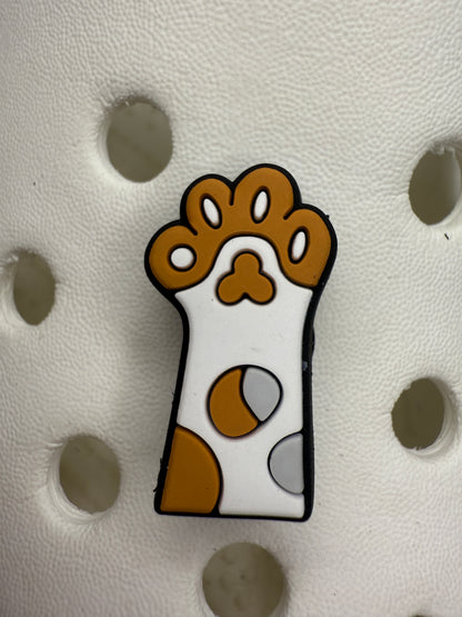Cats and paw print shoe charm collection