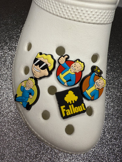 Fallout shoe charm collection - gaming